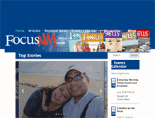 Tablet Screenshot of focusnm.com